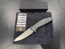 Shirogorov Knives - Hation Zero - White Carbon Fiber - M390 picture