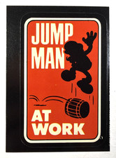 1982 Topps Donkey Kong Jump Man At Work Super Mario Rookie NM picture