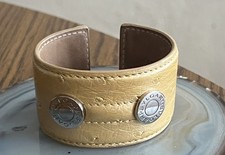 BVLGARI bracelet Italy Ostrich leather picture