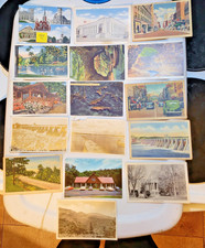 Lot 16 Vintage Tennessee Postcards-Nashville-Waynesboro-Bristol-Pickwick & More picture