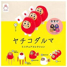 Yachiko Daruma Miniature Collection Mascot Capsule Toy 5 Types Comp Set Gacha picture