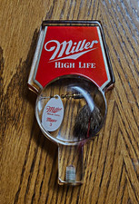 Miller High Life Mepps Collectible Tap Handle Knob - Breweriana Bar Draft Handle picture