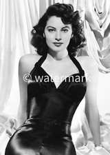 AVA GARDNER - 8x10 Photo - Exotic Beauty Film Still Dark Bombshell Publicity Sti picture