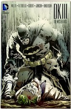 Dark Knight III Master Race #1 DK3 - Signed 2x David Finch + Scott Hanna w/COA picture