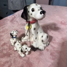 Vintage Kipper & Mann Dalmation Mom & Puppies Dog Figurine Statue Pet 6