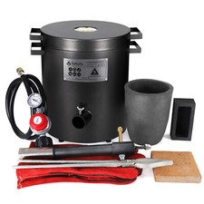 TOAUTO Melting Furnace 12KG Propane Forge Copper Brass Aluminum Casting DIY Tool picture