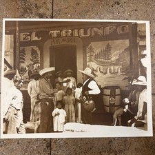 Vintage Hugo Brehme Print From Casasolo Fotografia Mexico DF “El Triunfio” picture