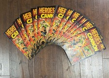 HEROES INC PRESENTS CANNON #1 Wally Wood Steve Ditko (1969) Lot of 17; LB15 picture