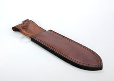 Handmade Top Grain Brown Leather Dagger Sheath, 12