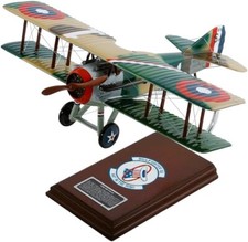 US Army SPAD XIII Eddie Rickenbacker Desk Top Display WWI Model 1/20 SC Airplane picture