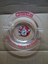 CREEM magazine Boy Howdy vintage glass ashtray Rare Rock N Roll picture