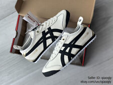 2024 Onitsuka Tiger MEXICO 66 Classic Unisex Shoes White/Black Retro Sneakers picture