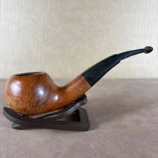 Vintage Brebbia Golden Extra 602 Bent Tomato Briar Tobacco Pipe Italy picture
