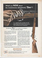 1966 Browning Arms Company Guns Firearms Accessories Vintage Print Advertisement picture