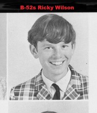 1960s B-52's RICKY WILSON School Yearbook ~  Rock Lobster ~ Private Idaho ~ ++++ picture