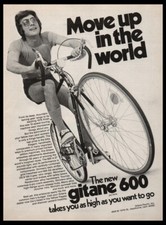 1976 Gitane 600 10-Seed Touring Bike Vintage Bicycle Print ad -Hawthorne, CA picture