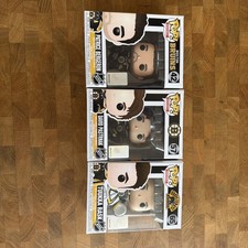 Boston Bruins Funko Pops David Pastrnak Patrice Bergeron Tuuka Rask. Lot of 3 picture