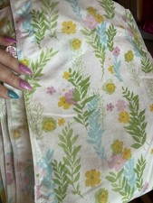 Vintage Cannon Monticello Stay Fresh Sheets Full Size Set 70’s Cute Floral picture