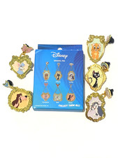 Disney Cat & Dog Hanging Picture Box Lunch Mystery pin. New/box. You Choose. picture