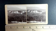 Center Harbor NH Stereoview Kilburn Brothers Village Scene 1870s picture