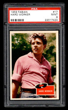 1959 Topps Fabian #17 Hard Worker PSA 9  picture