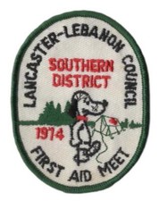 1974 First Aid Meet Lancaster Lebanon Council Southern District Snoopy [VA-3638] picture