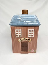 International Heartland Village Sugar Canister Grandma Cottagecore Vintage HTF picture