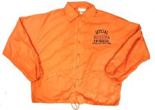 Rare Vtg University of Wisconsin Parkside National Cross Country Orange Jacket picture