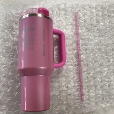 New Rare Stanley & Starbucks Winter Pink 40 Ounce Tumbler 2023 Target Exclusive picture