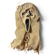 ScareCrow GHOSTFACE Mask Scream 4 Burlap Ghost Face Easter unlimited Adult picture
