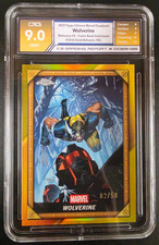 2025 Topps Chrome Deadpool Wolverine Comic Book Gold CB-8 /50 C3 9 Mint picture