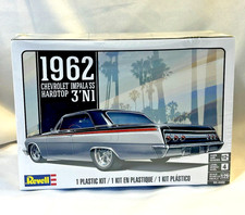 REVELL Chevy 1962 Impala SS HardTop 3'N 1 model kit NEW in FACTORY SEALED BOX picture