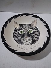 2001 Cats By Nina HandPainted Bowl Nina Lyman 8