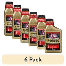 (6 pack) STP Synthetic Oil Treatment Engine Oil Additive, 15 fl oz picture