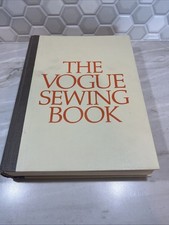 Vintage 1971 The Vogue Sewing Book With Sleeve Cover Box Third Print picture