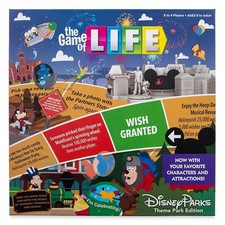 Disney Parks Theme Park Edition The Game of Life Board Game NEW SEALED picture