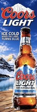 GIANT 2’X6’ VINYL BANNER - COORS LIGHT picture