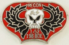 1/52nd Infantry Recon Crest DI/DUI CB picture