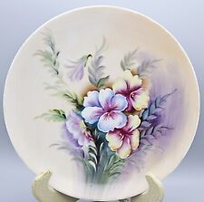 Celebrate Floral Porcelain Plate. Made In Occupied Japan. 9