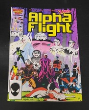 Alpha Flight (1983) #33 1st Appearance Lady Deathstrike Mike Mignola Cover NM- picture