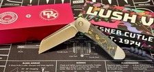 Divo Knives Lush V2 CamoCarbon 80's, Vanax, Belt Satin, OEM’d By Reate SOLD OUT picture