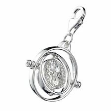Harry Potter Time Turner Charm With Crystals - Boxed Clip On Wizard GIft picture