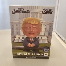 Donald Trump Asian Squat Figurine SDCC 2024 MNDSTYL ATC Limited Ed 3000 New  picture