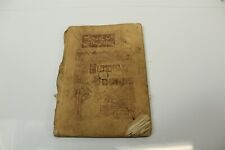 Antique 1901 Manual Orthography with Cloth Cover picture