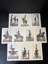 Vintage Postcards With Soldiers' Uniforms/ Lot Of 10, Unused, *2 picture