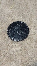 2023 Mardi Gras Krewe Of Bacchus Black Riding Lieutenant Doubloon picture