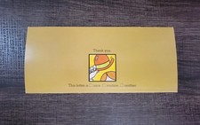 NOS HTF Nothng-to-it-letters 1977 THOUGHT FACTORY Humorous Thank You Card  picture