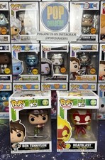Funko POP Television: Ben Ten - 2 Pop Full Set #1771-1772 picture