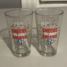 LIMITED EDITION- Sam Adams Pint Glasses - Cheers to 250 America anniversary (2) picture