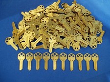 250 PK KWIKSET BRASS LOCKSMITH KW1 KEY BLANKS BLANK MADE IN USA KABA ILCO TAYLOR picture